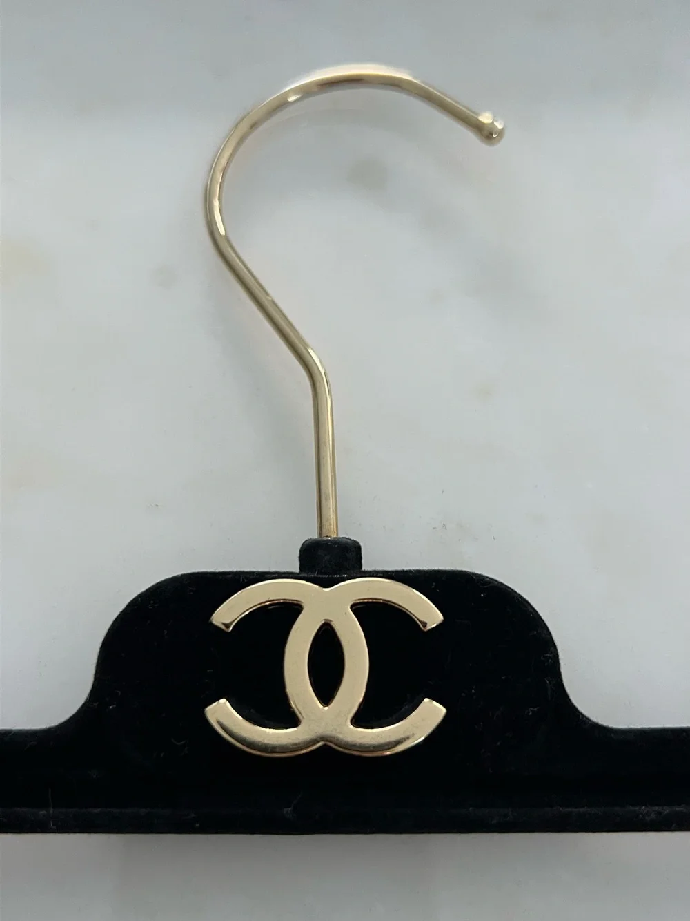 CHANEL CC BLACK PANT HANGERS 10